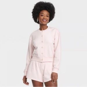 Universal Thread Soft Pink Knit Set